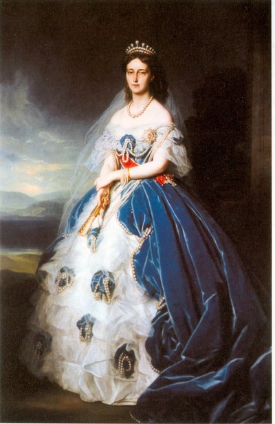 グランド公爵夫人オルガ 作： Franz Xaver Winterhalter